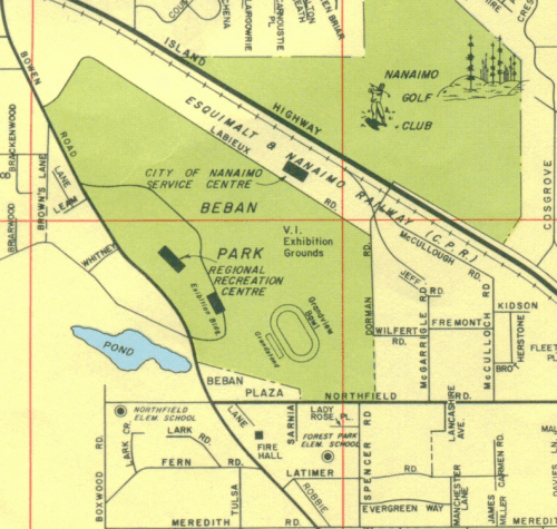 Map to Grandview Bowl
